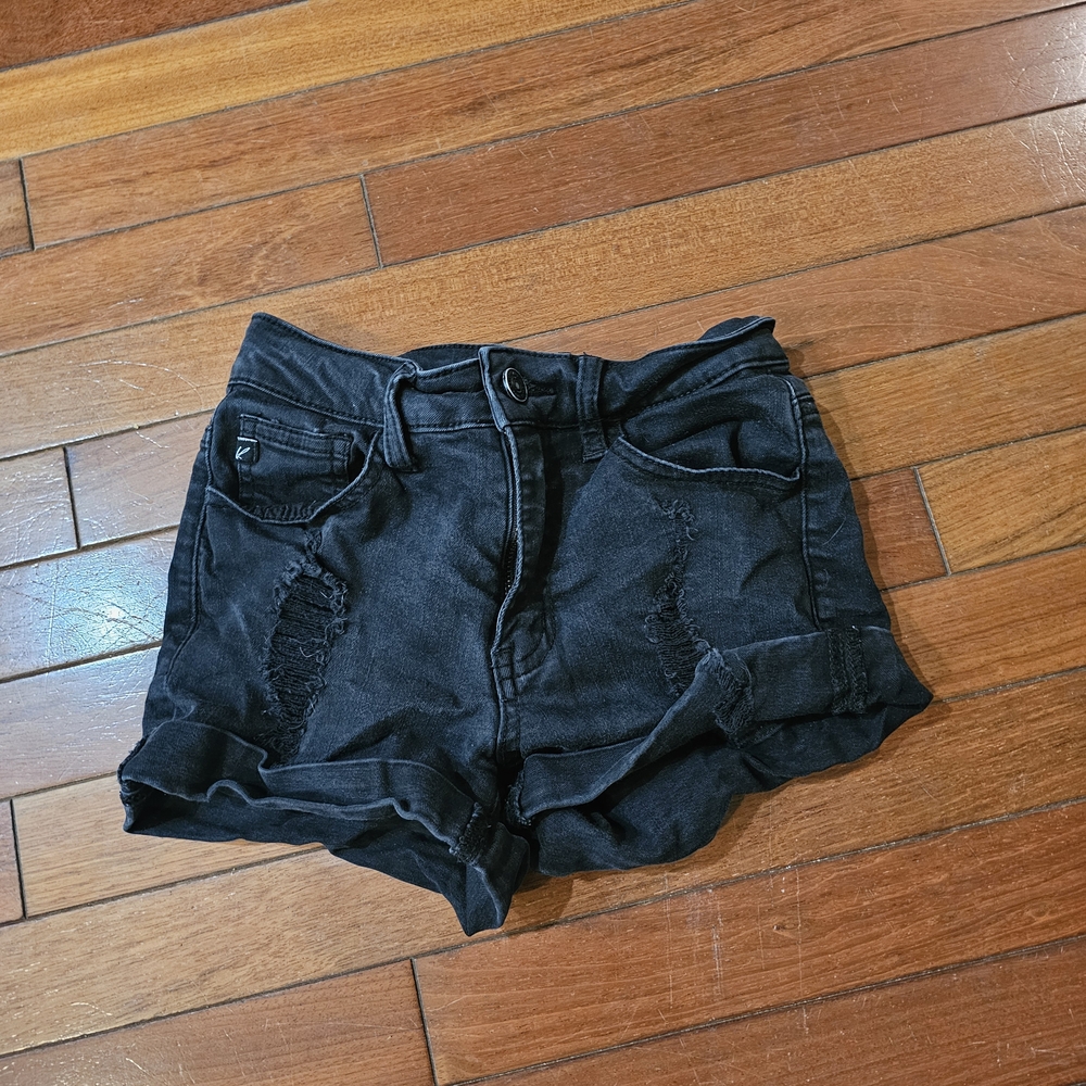 KanCan Black Jean Shorts for Women